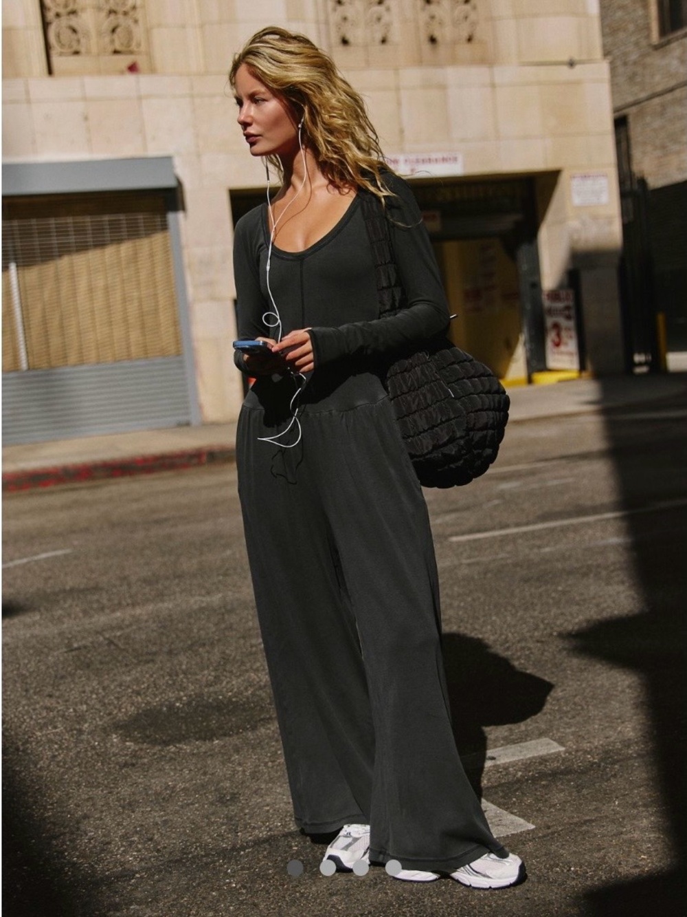 FP Movement by Free People Hot Shot Wide Leg Onesie